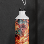 Tomatodo de Aluminio Tanjiro Kamado (Demon Slayer) – Full Print Fuego