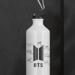 Tomatodo de Aluminio BTS – Edición Firmas de los 7 Miembros | ARMY